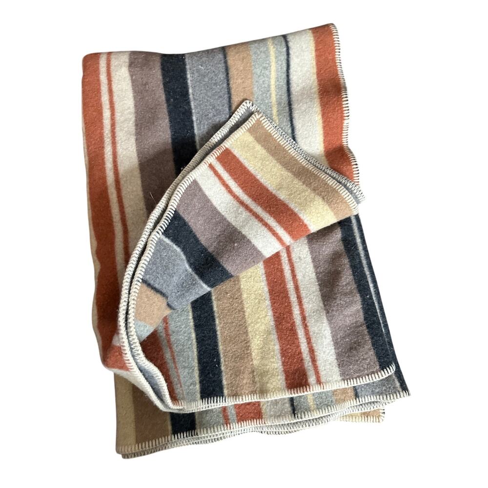 Missoni Home Throw Blanket Multicolor Whipstitched Luxury - Picture 5 of 6